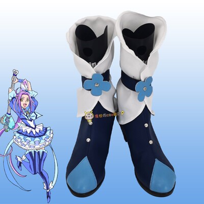 taobao agent Light Beauty Girl Suite Kurokawa Ailian COS shoes custom COSPLAY shoes boots to restore customization