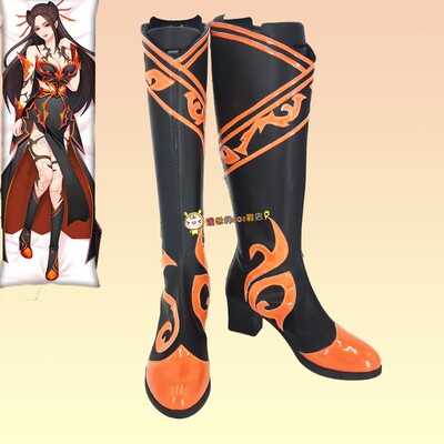 taobao agent Tianxing Jiu Ge Yan Ling Ji COS COS Shoes 0914 Anime Game two -dimensional character COSPLAY boots customization