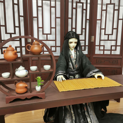 taobao agent 【Mi Dian MH】 BJD/SD doll three -point desktop Bogu rack shelf furniture