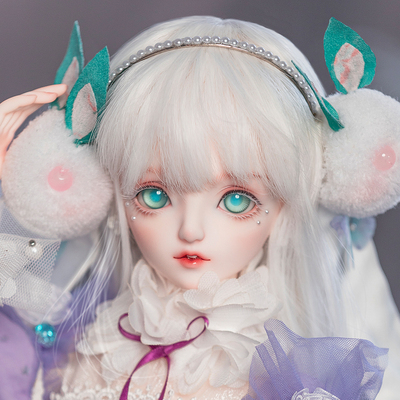taobao agent [Mi Dian MH] BJD/SD doll Ringdoll Ring Human Folding Snow Folding Ear Rabbit Tanabata 3 points