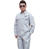 Летние хлопковые антистатические дышащие износостойкие штаны для работы, впитывают пот и запах