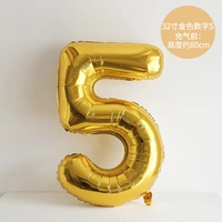 32-дюймовый золото № 5 Отправить дует соломинку