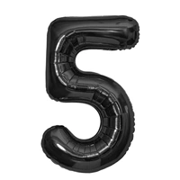 32-дюймовый черный номер 5 Отправить дует соломинку