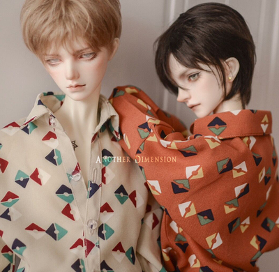 taobao agent [AD] BJD baby clothes-PONGPONG shirt+ribbon-two-color shirt (1/3/uncle (except ID)