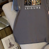 Tide, хлопковая ретро футболка с коротким рукавом, свободный крой, оверсайз