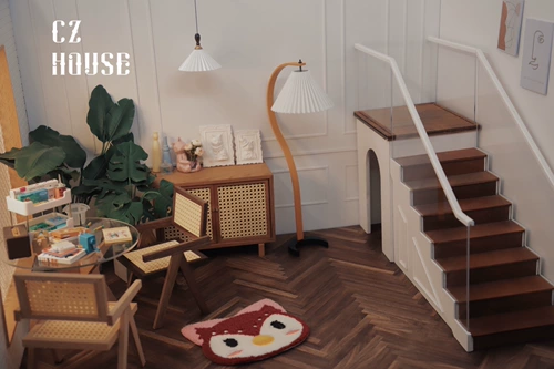 [Место] CZHOUSE Август Новая Северная Европа Лестница 4.0