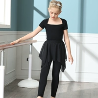 Черная длинная юбка, комплект, короткий рукав