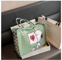 Снупи зеленый без подкладки