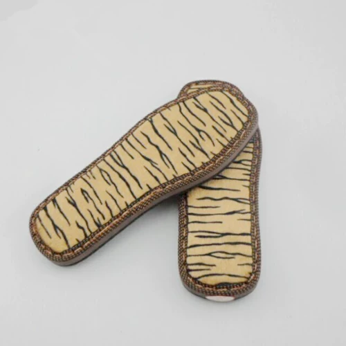 Нескользящая износостойкая подошва, плетеные детские поролоновые тапочки