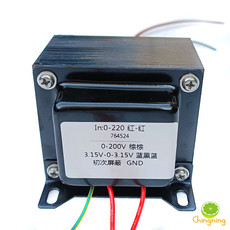 Силовой трансформатор 铜线6p1胆功放变压器 单200v 3.15v-0-3.15v zl764524