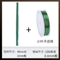 50 цветочных стержней+0,4 мм листовой железной проволоки 1 объем