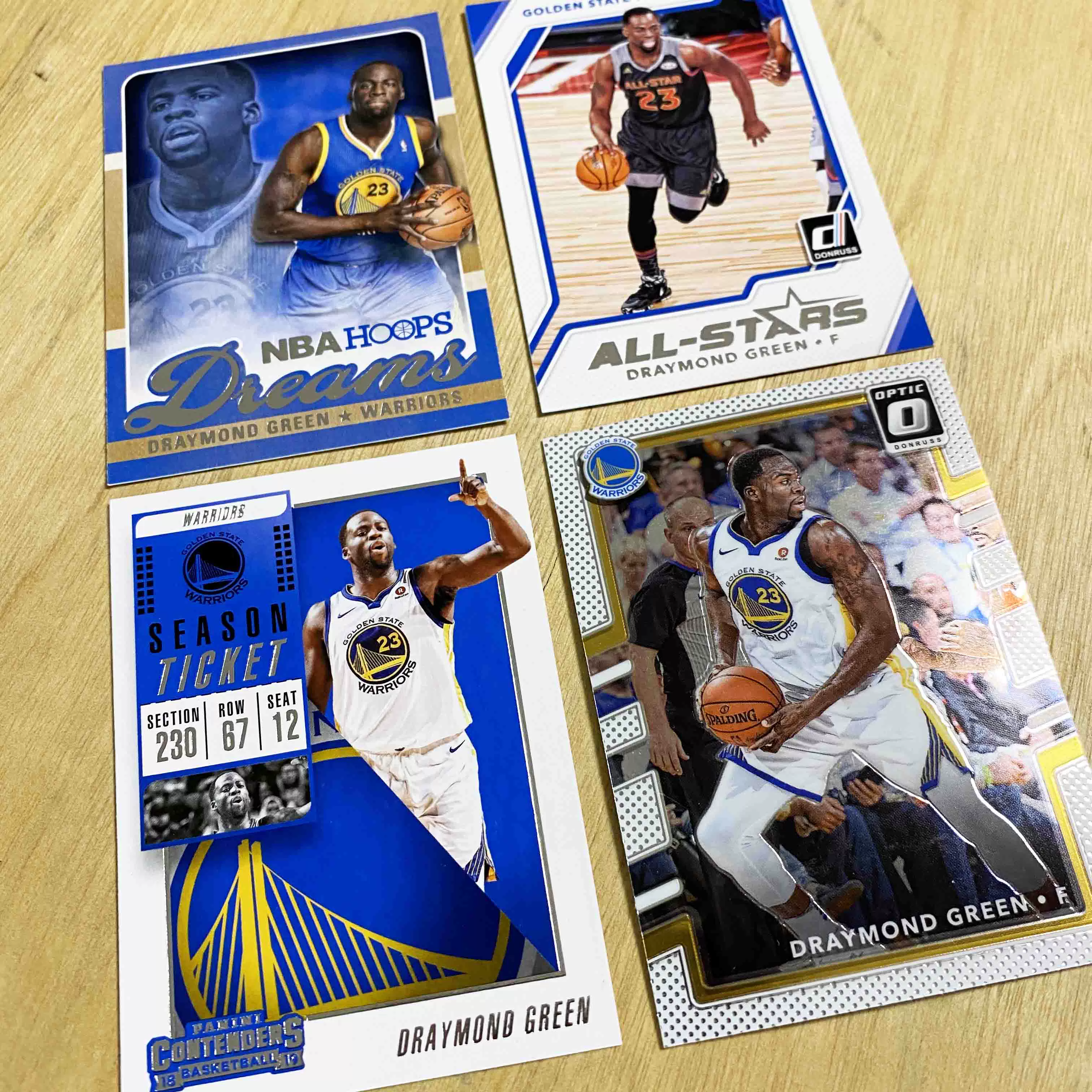 «DG Dream Chasing Green Warriors» 13 17 18 19 21 22 PANINI Rookie Super Star Card