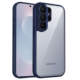 Purple Frame Clear Shockproof Phone Case for Nothing Phone 4a, 4a Pro