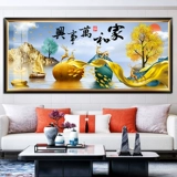 2024 New Light Luxury Cross -Sitch Living Line Line, вышитая домашняя и мастерская атмосфера, оленя, вышивка ручной работы ручной работы