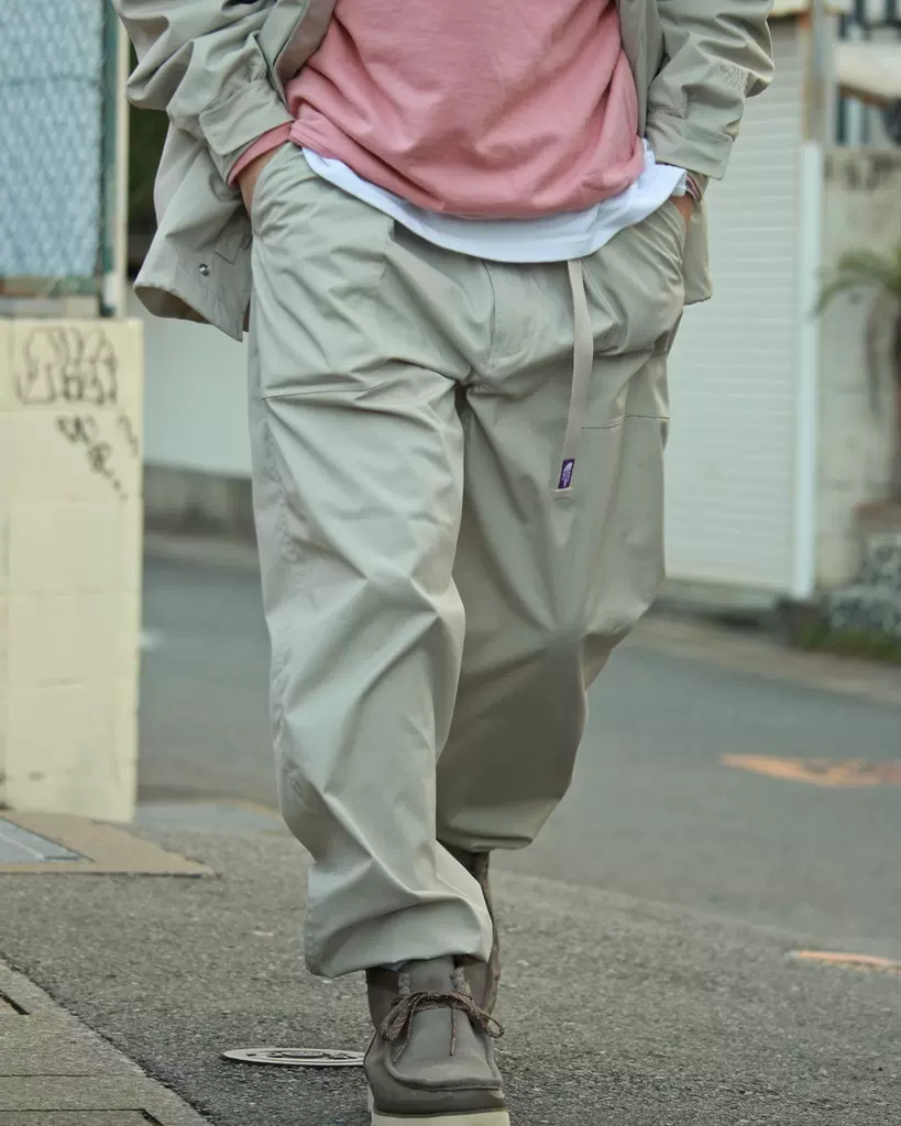 现货THE PURPLE LABEL 65/35 Baker Pants 22SS紫标机能宽松长裤- Taobao