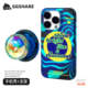 GGSHARE Blue Swirls Abstract Wavy Lines Phone Case iPhone Case for iPhone 17, 16, 15, 14, 13 and 12