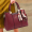 2635 Wine Red (with scarves and tote bags)