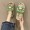 绿色花朵小女孩凉拖鞋