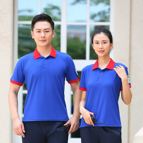 Антистатическая летняя футболка polo подходит для мужчин и женщин, комбинезон