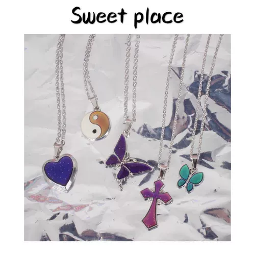 (Трансграничная торговля), милая подвеска, ожерелье из нержавеющей стали, цепочка