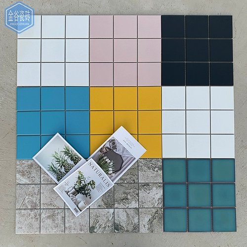 Jindu Tile Surites jiugong ge символ мозаика мозаика простая балкона кухня керамика керамика фоновая стена плитка