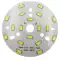 Đèn LED bảng tròn miếng dán hạt đèn pha lê độ sáng cao đèn sửa đổi đèn bảng nguồn đèn chùm phụ kiện 3W5W5730 Công tắc - Đèn báo