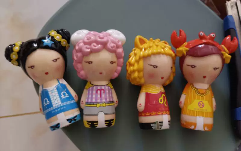 Япония Harajuku Doll Model Harajuku Doll Bottle Card Blind Blind Blind Blind Doll Four groups of bulk goods