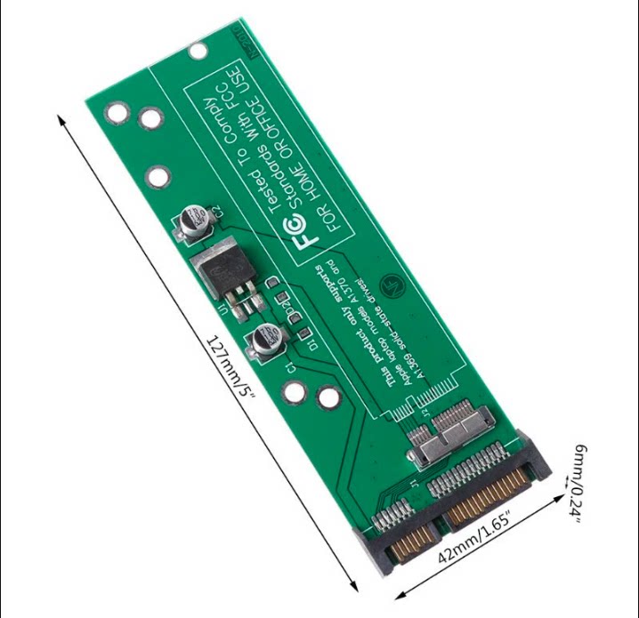2010 2011 Macbook AIR A1369 A1370 ssd转USB3.0  硬盘转接卡/板