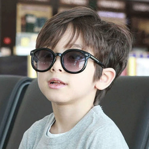 Летние детские модные солнцезащитные очки для мальчиков, защита от ультрафиолета