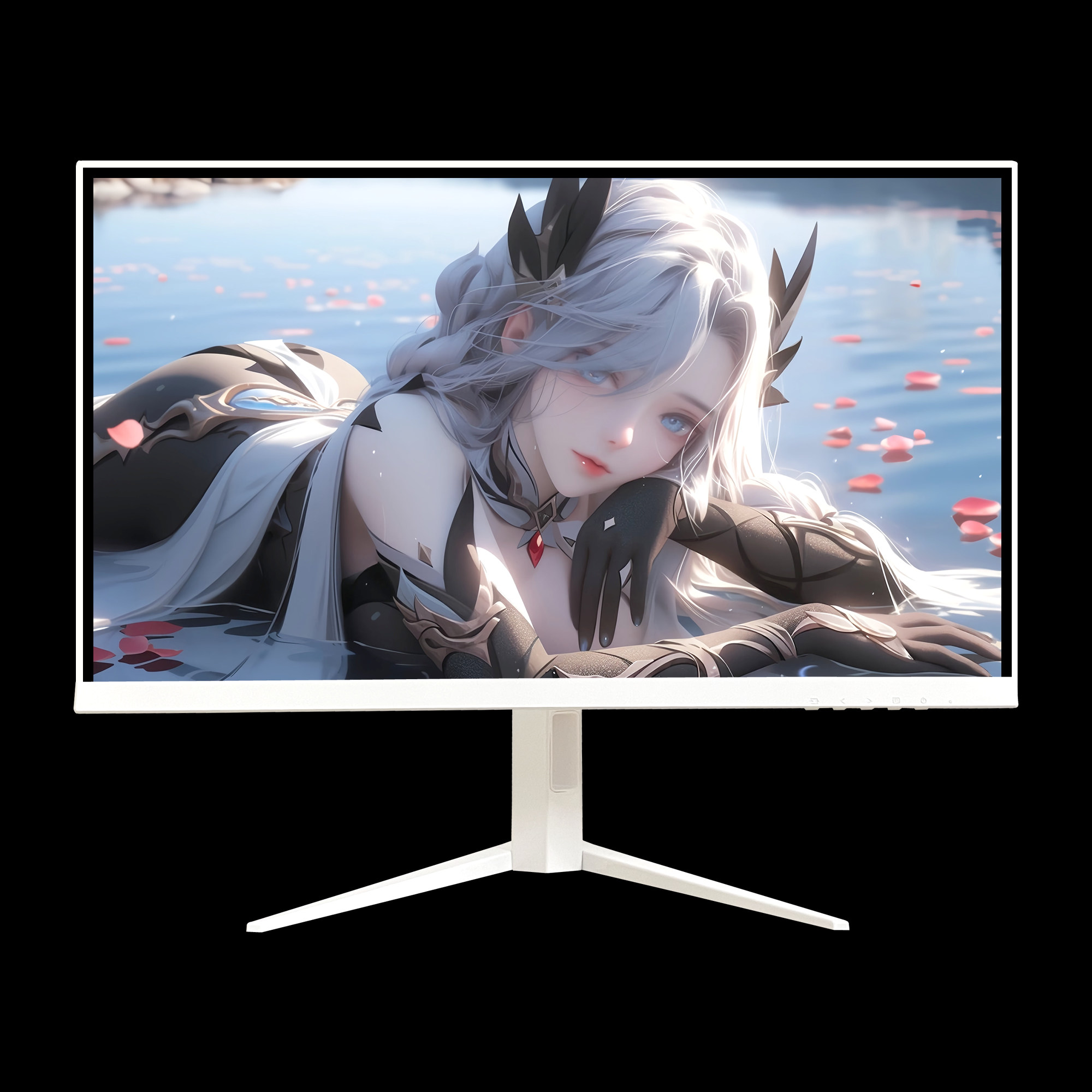 aoc белый дисплей 2k180 Гц розовый 4k дисплей 27/32 дюймовый игровой экран настройка компьютера 240 Изображение 1