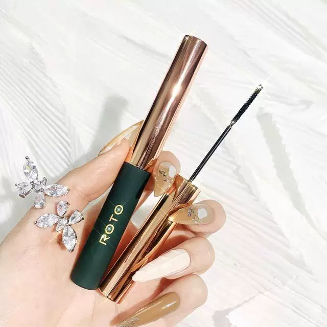 Удлиняющая плотная завивающая водостойкая черная тушь для ресниц, без осыпания, стайлинг, длительный эффект