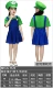 Девушка короткая -зеленая юбка