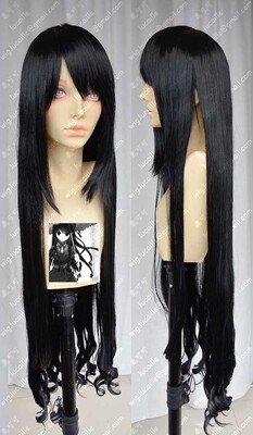 taobao agent Strike The Bloodloli Teacher Nangong's small roll black 100cmcos wig