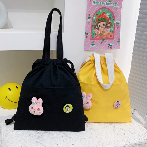 Модный мешочек, портативный школьный рюкзак подходит для мужчин и женщин, вместительная и большая сумка для учебы, сумка для путешествий, делается под заказ