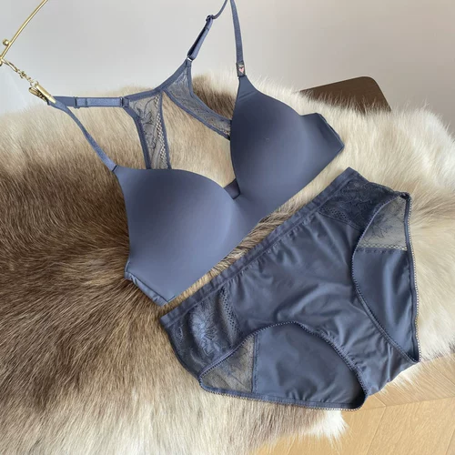 Сексуальный бюстгальтер пуш-ап, нижнее белье, бюстгальтер без косточек, комплект