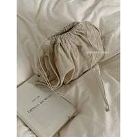 Бежевая большая сумка для хранения