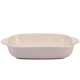 Sobit Cheese Cheese Baked Rice Tấm hình chữ nhật Lò sáng tạo Thực phẩm phương Tây Đĩa món ăn Bộ dao kéo Đặt bát cơm - Đồ ăn tối
