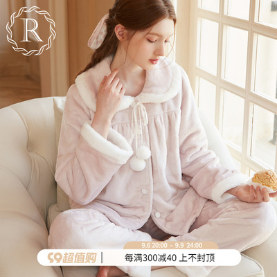 taobao agent Coral velvet winter pijama, flannel uniform, 2022 collection