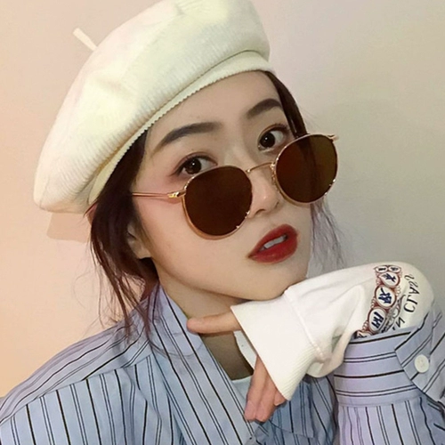 Брендовые солнцезащитные очки, коллекция 2022, премиум класс, популярно в интернете, в корейском стиле, защита от ультрафиолета
