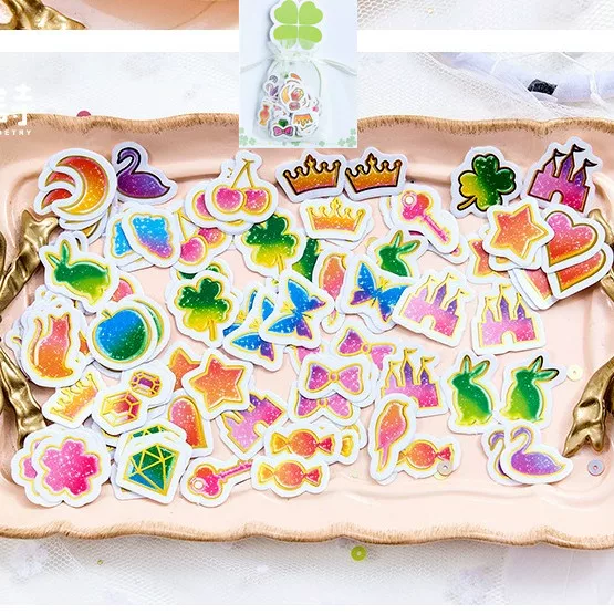 Sticker, castle, photoalbum, phone case, stickers, scheduler, DIY