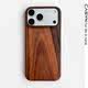 Dark Wood Grain iPhone Case for iPhone 18 – 12, iPhone Air, iPhone 16e, iPhone 12/12 Pro, iPhone X, iPhone XR