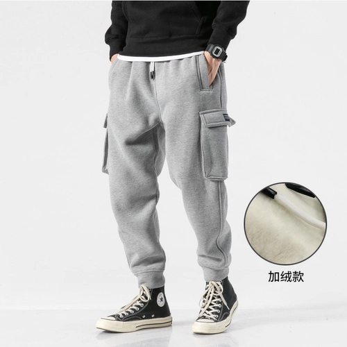 Спортивные тонкие штаны, оверсайз, осенние