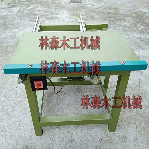 Горячая деревообрабатывающая оборудование простая и точная толкающая платформа Qi Head Saw Guid Guide Guide Rail Стальная рама Сломанная пила Акриловая пила