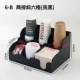 Paper Butler Acrylic Coffee Cup Cup Chủ Sữa Trà Cup Lưu trữ Giá Takeout Cup Storage Rack Giá dùng một lần Cup Chủ - Cà phê