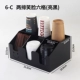 Paper Butler Acrylic Coffee Cup Cup Chủ Sữa Trà Cup Lưu trữ Giá Takeout Cup Storage Rack Giá dùng một lần Cup Chủ - Cà phê