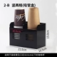 Paper Butler Acrylic Coffee Cup Cup Chủ Sữa Trà Cup Lưu trữ Giá Takeout Cup Storage Rack Giá dùng một lần Cup Chủ - Cà phê