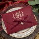 Shuangxi Wine Red+винная красная лента (10 деталей)