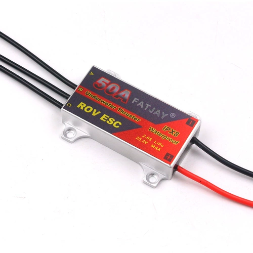 Подводные администраторы пропитанной водой, дайвийский водитель регулировки электроэнергии 50A 2-6S напряжение 7-24 В, водонепроницаемость Всепогодного