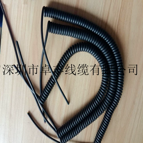Пружинный провод Ультра -побочный диаметр спирального диаметра может настроить спиральный кабель 2 Core 3 Core 4 Core 5 Core