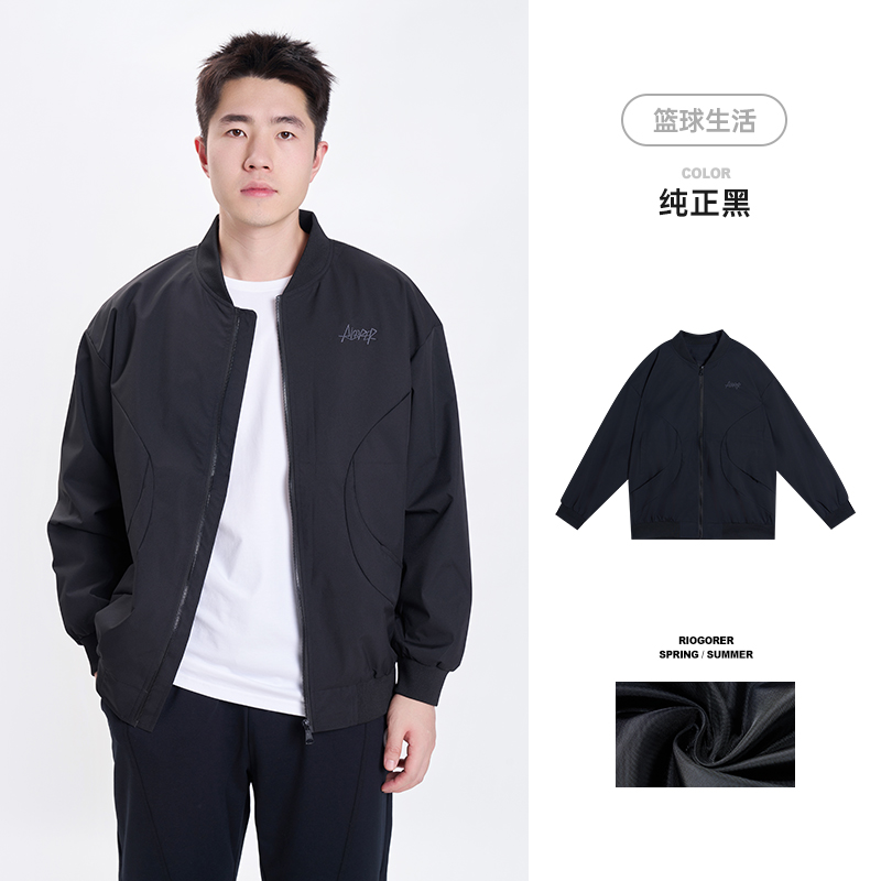 【预售】准者防水夹克男秋冬新款美式户外防风宽松飞行服冲锋外套